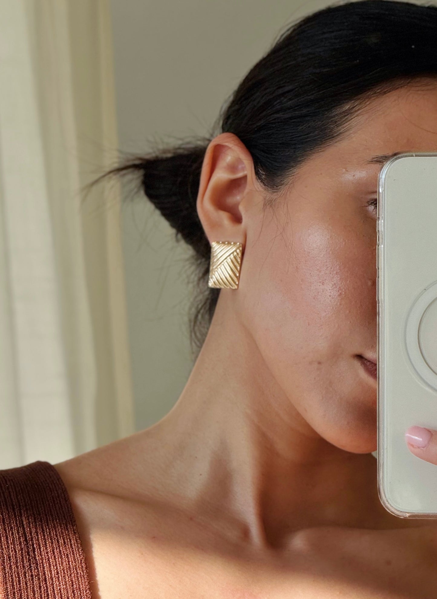 SKY EARRING GOLD