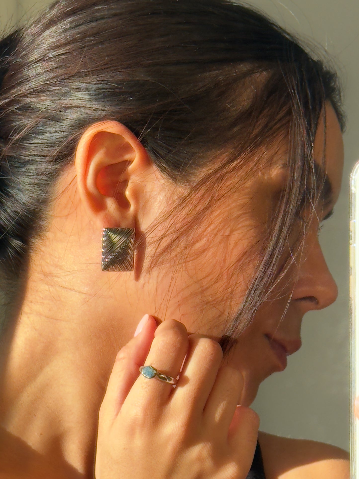 SKY EARRING SILVER