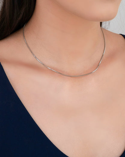GIRO NECKLACE SILVER