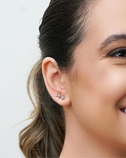 LUA EARRINGS SILVER
