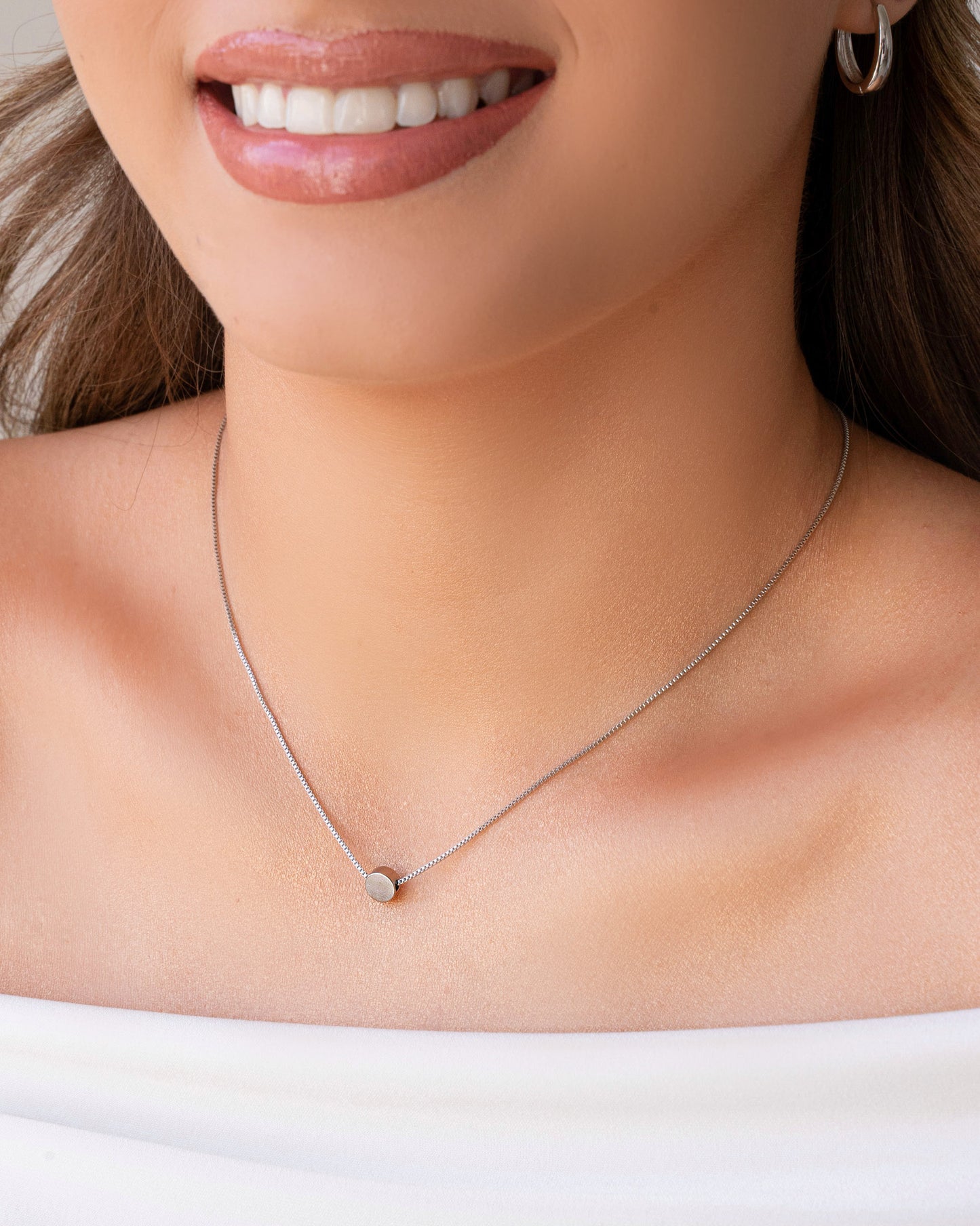 LUA NECKLACE SILVER