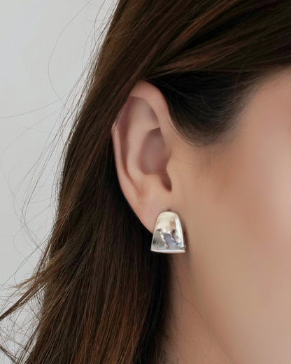 CAJU EARRINGS SILVER