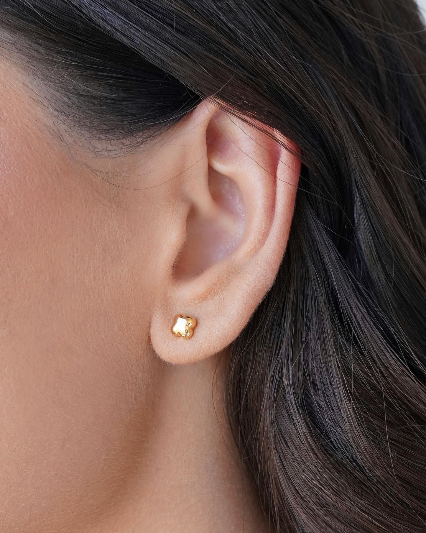 FLOR EARRING GOLD