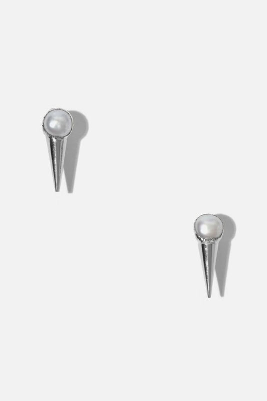 SPACE EARRING SILVER