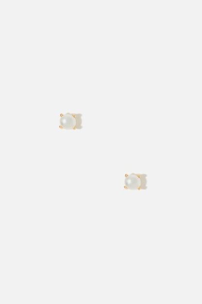 PEARLS EARRINGS GOLD