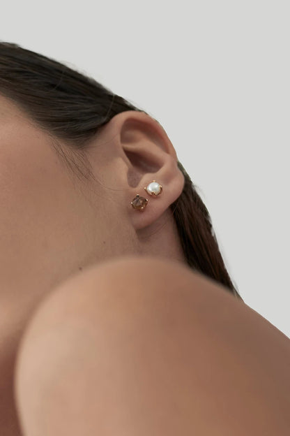 PEARLS EARRINGS GOLD