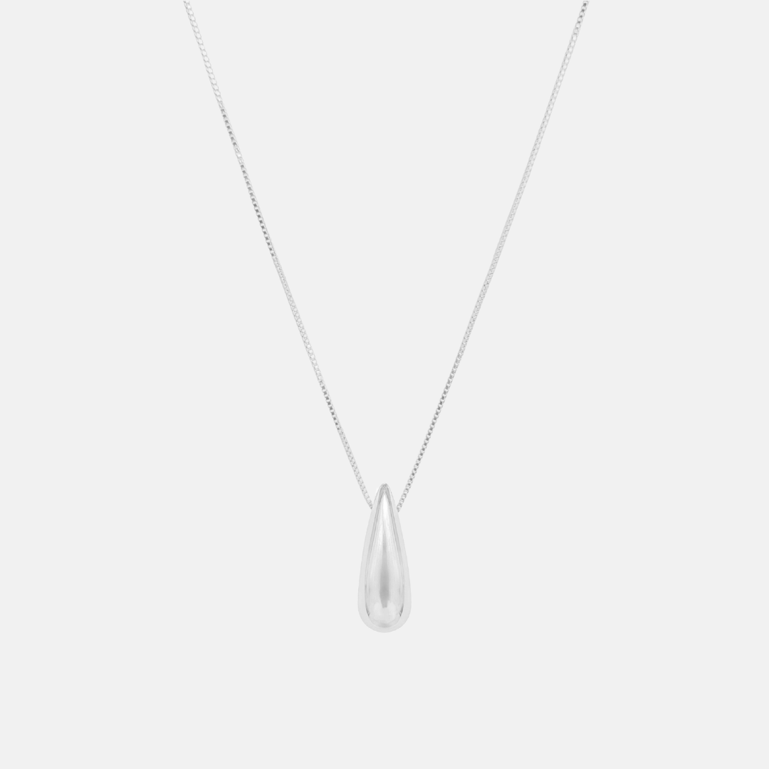 DROP NECKLACE SILVER