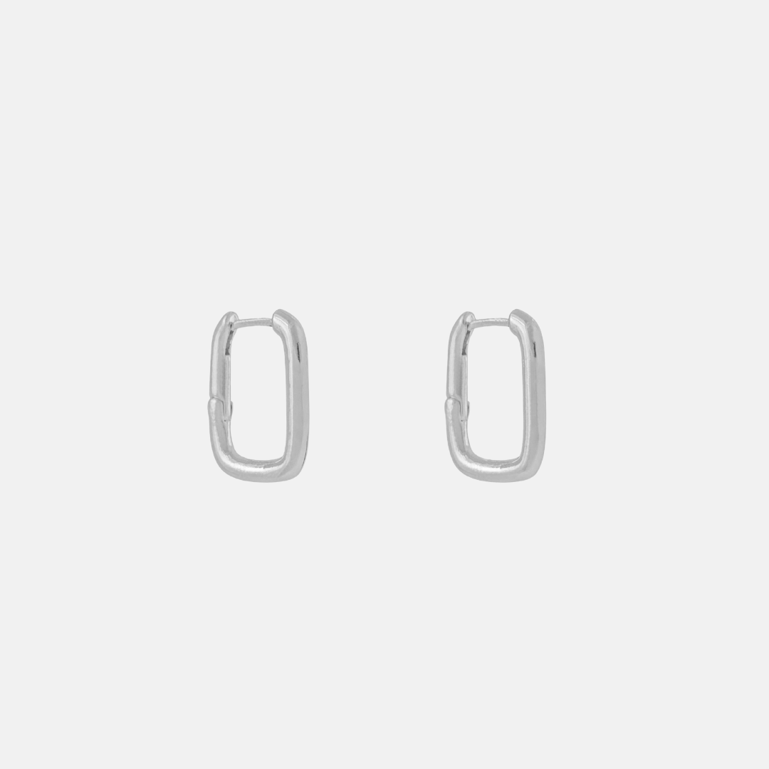 BRISA HOOPS SILVER MINI