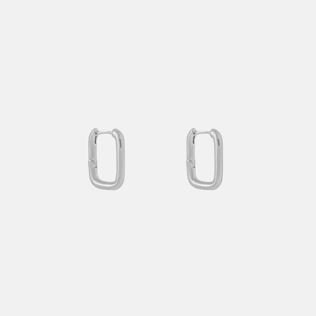 BRISA HOOPS SILVER MINI