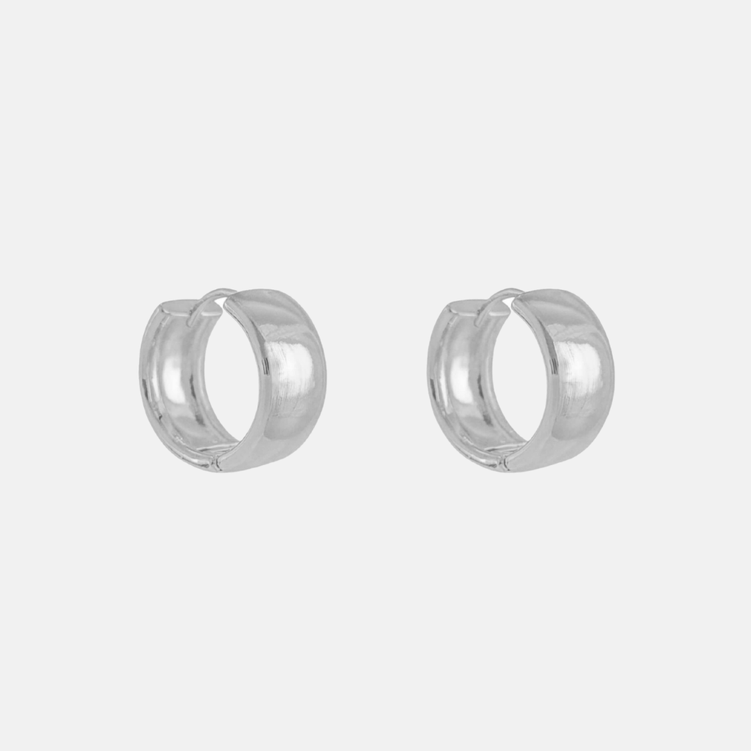 ORLA HOOPS SILVER SMALL