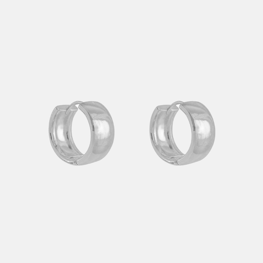 ORLA HOOPS SILVER MEDIUM