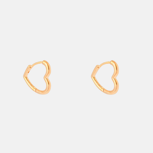 BELLA HOOPS SMALL GOLD