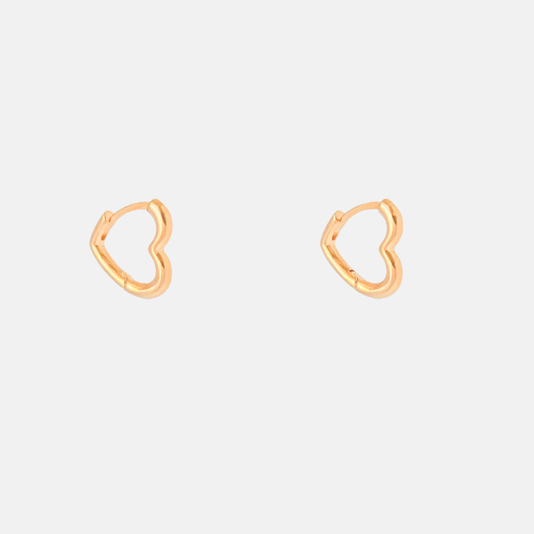 BELLA HOOPS MEDIUM GOLD