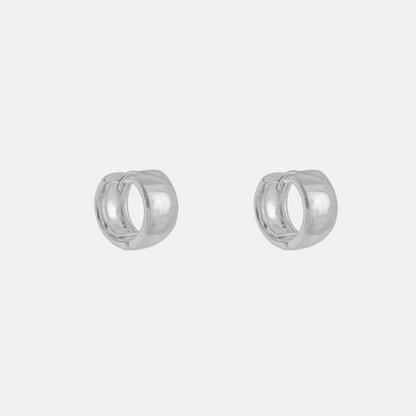 ORLA HOOPS SILVER SMALL