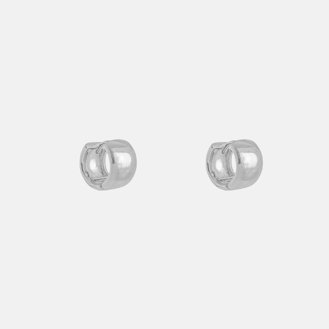 ORLA HOOPS SILVER SMALL