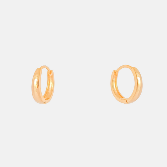 AREIA HOOPS SMALL GOLD