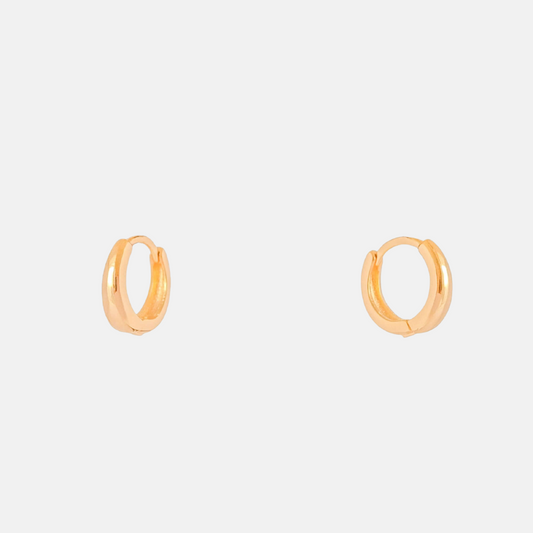 AREIA HOOPS MINI GOLD
